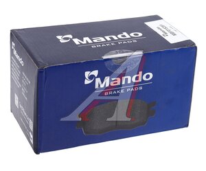 Изображение 4, MBF015391 Колодки тормозные AUDI A7 (15-) передние (4шт.) MANDO