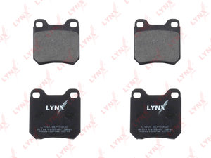 Изображение 2, BD5902 Колодки тормозные OPEL Omega A, Vectra B задние (4шт.) LYNX