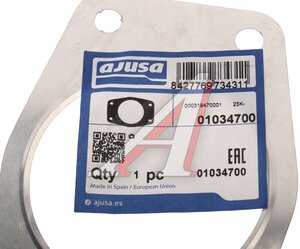 Изображение 4, 01034700 Прокладка VOLVO S60, S80 (B5244) выхлопной трубы AJUSA