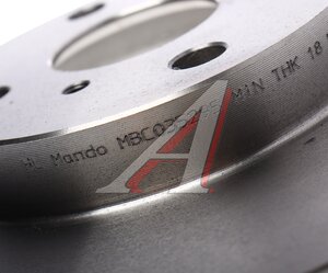 Изображение 4, MBC035295 Диск тормозной TOYOTA Yaris (99-05) передний (1шт.) MANDO