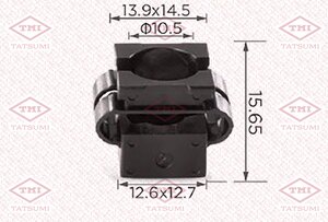 Изображение 1, TJB1402 Клипса VW крепления защиты TATSUMI BELT