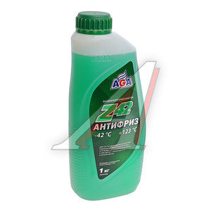 Изображение 1, AGA048Z Антифриз зеленый -42C 0.946л Antifreeze Z42 AGA