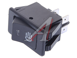 Изображение 1, 36-4443 Выключатель клавиша 12V 35A с синей LED подсветкой REXANT