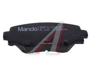 Изображение 4, MBF015647 Колодки тормозные MAZDA 3 (13-) (2.0) задние (4шт.) MANDO