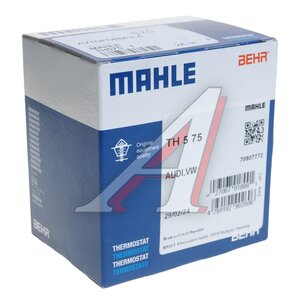 Изображение 4, TH575 Термостат VW Golf Plus, Golf 5, Jetta (05-) (75град.) MAHLE