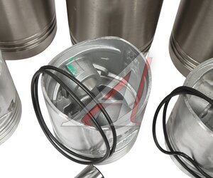 Изображение 6, 375-1000108-20 Группа поршневая УРАЛ-375 в упаковке (комплект 8шт.) ЗАВОД АВТОТЕХНОЛОГИЙ