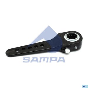 Изображение 1, 075.178-01 Рычаг тормоза регулировочный SAF (5 отверстий в ряд) SAMPA