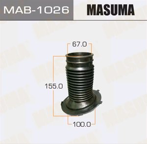 Изображение 2, MAB-1026 Пыльник амортизатора TOYOTA Camry (92-96) переднего (1шт.) MASUMA