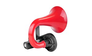 Изображение 2, 80JH12.100.01K Сигнал звуковой 12V воздушный 1-о рожковый красный SEGER