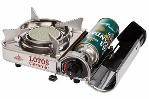 Изображение 3, TR-350 Плита газовая портативная в кейсе (без переходника) керам.горелка компактная Lotos Ceramic TOURIST