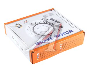 Изображение 6, RN1302DSET Диск тормозной NISSAN Teana (J32) задний (перфорированный) (1шт.) NIBK