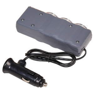 Изображение 4, ASP-3U-03 Разветвитель прикуривателя 3-х гнездовой 12V 1USB AIRLINE
