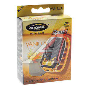 Изображение 2, 92318 Ароматизатор на дефлектор жидкостный (ваниль) "Speed" AROMA CAR