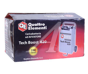 Изображение 4, TECH BOOST 620 Устройство пуско-зарядное 12-24V/90-900Ач/590А передвижное QUATTRO ELEMENTI