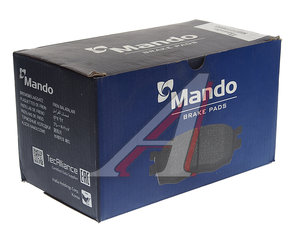 Изображение 2, MBF015683 Колодки тормозные MERCEDES E (W212) передние (4шт.) MANDO