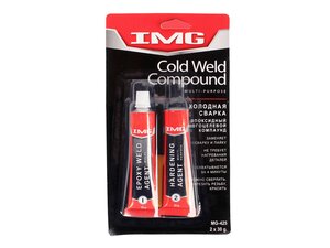 Изображение 2, MG-425 Клей эпоксидный двухкомпонентный серый 60г (-50С до +149С) IMG