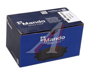 Изображение 5, MBF015027 Колодки тормозные OPEL Movano (01-) задние (4шт.) MANDO