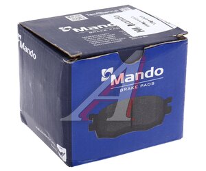 Изображение 6, MBF015263 Колодки тормозные HYUNDAI Veloster (11-) задние (4шт.) MANDO