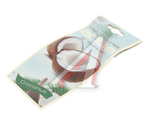Изображение 1, 44039 Ароматизатор подвесной пластина (coconut) Natural Flavor Drop AQUA