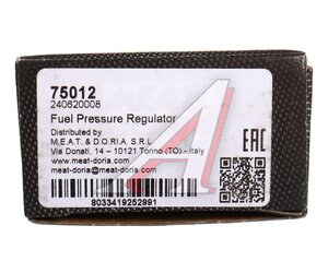 Изображение 3, 75012 Регулятор MERCEDES C (W202) давления топлива MEAT&DORIA