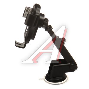 Изображение 2, HW3 Black Держатель телефона с беспроводной зарядкой HOCO