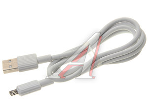 Изображение 1, NB156 White Кабель micro USB 2.4A 1м белый XO