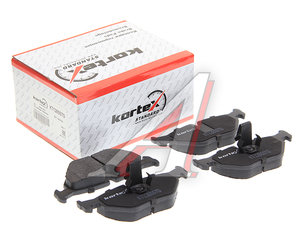 Изображение 1, KT1265STD Колодки тормозные BMW 5 (E39) задние (4шт.) KORTEX