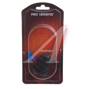 Изображение 1, PL9383 Розетка автомобильная встраиваемая 12V-24V 2USB вольтметр PRO LEGEND