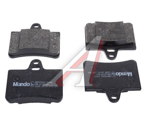 Изображение 1, MBF015462 Колодки тормозные CITROEN C5 (01-) задние (4шт.) MANDO