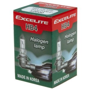 Изображение 2, EX-12600 Лампа 12V HB4(9006) 51W P22d Standart EXCELITE