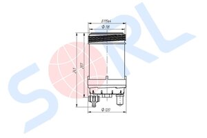 Изображение 4, RL6141BE39 Фильтр топливный KOMATSU дв.CUMMINS SORL