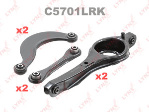 Изображение 1, C5701LRK Рычаг подвески FORD Focus задней комплект LYNX