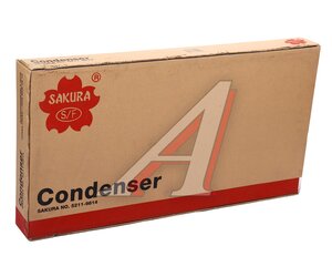 Изображение 4, 52119814 Радиатор кондиционера HONDA Jazz (08-) SAKURA