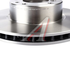 Изображение 4, MBC035359 Диск тормозной BMW 5 (E34), 7 (E32) передний (1шт.) MANDO