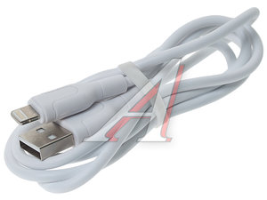 Изображение 1, NB212 White Кабель iPhone (5-) 2.1A 1м белый XO