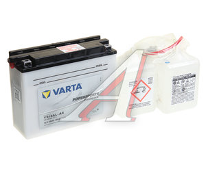 Изображение 1, 6СТ16 YB16AL-A2 Аккумулятор VARTA MOTO FP + электролит 16А/ч