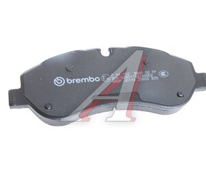 Изображение 4, P24152 Колодки тормозные FORD Transit (14-) передние (4шт.) BREMBO