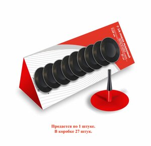 Изображение 3, Г-1А Грибок для ремонта шин а/м 38мм стержень d=7мм с адгезивом,  длинная ножка БХЗ