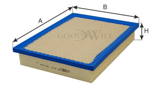 Изображение 2, AG672 Фильтр воздушный TOYOTA Hilux (15-) GOODWILL