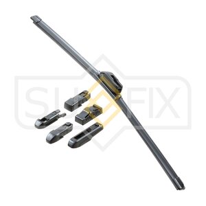 Изображение 1, SW-2021 Щетка стеклоочистителя 530мм беcкаркасная SUFIX