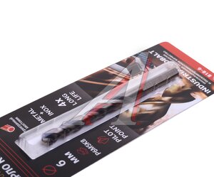 Изображение 3, 818-6 Сверло по металлу 6.0х93мм HSS Cobalt VERTEXTOOLS