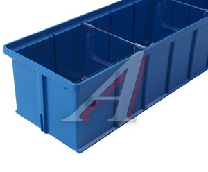 Изображение 3, 417056 Лоток полочный 500х156х90мм с 2-мя разделителями синий IPLAST