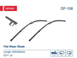 Изображение 7, DF-108 Щетка стеклоочистителя BMW 7 (08-) 650/450мм комплект DENSO