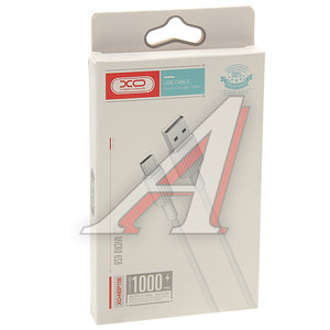 Изображение 2, NB156 White Кабель micro USB 2.4A 1м белый XO