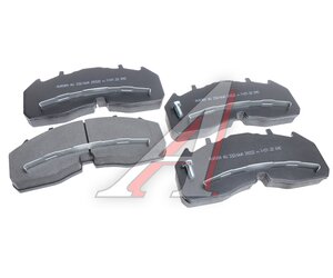 Изображение 1, AU 332 Колодки тормозные SCANIA 5, 6 series передние/задние (4шт.) АТИ