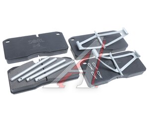 Изображение 1, HM4603+AK009 Колодки тормозные IVECO Eurocargo передние/задние (4шт.) SORL