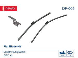 Изображение 7, DF-005 Щетка стеклоочистителя FIAT 500 (07-) 600/350мм комплект DENSO