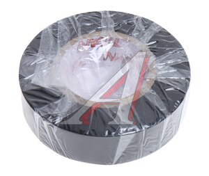 Изображение 2, Изолента 19мм*20м черная Изолента ПВХ черная 19x0.13мм 20м универсальная негорючая TITAN