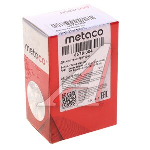 Изображение 3, 6378-004 Датчик температуры VW Amarok (10-15) AUDI A1 (11-15) METACO