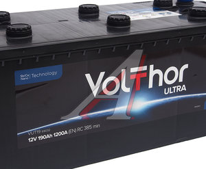 Изображение 2, 6СТ190(3) 69032 Аккумулятор VOLTHOR Ultra Truck 190А/ч обратная полярность